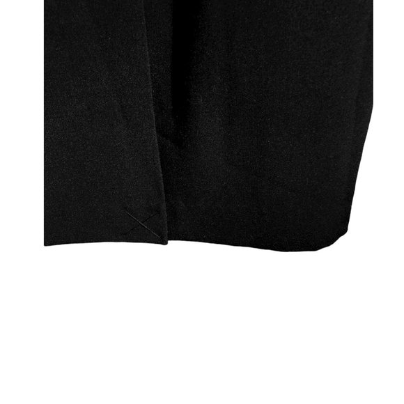 NWOT-Isaac Mizrahi black pencil skirt - size 4 - Picture 3 of 7